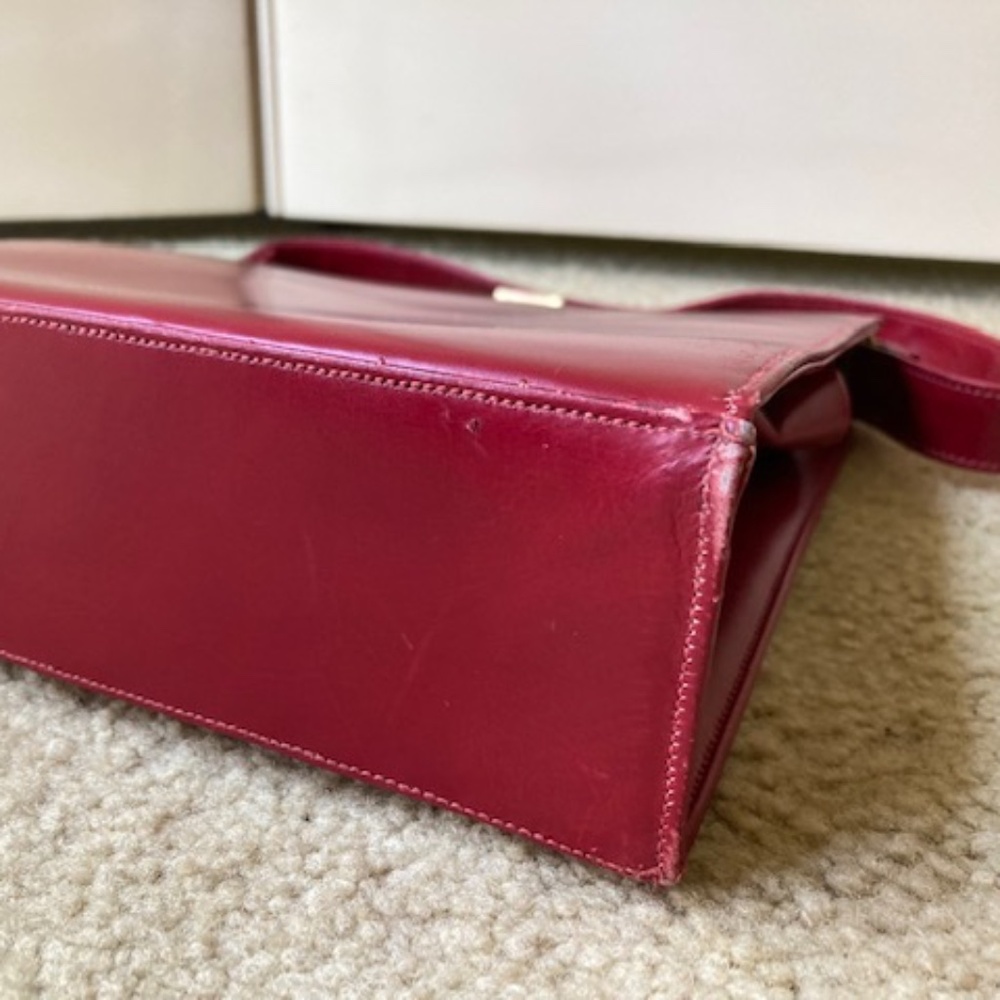 1950's Mam'selle Original New York Leather Purse - Picture 7 of 14